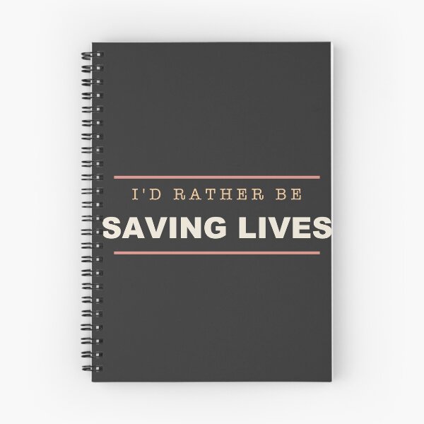 Item preview, I'd Rather Be Saving Lives - Doctor designed and sold by RetroThreadWorks.