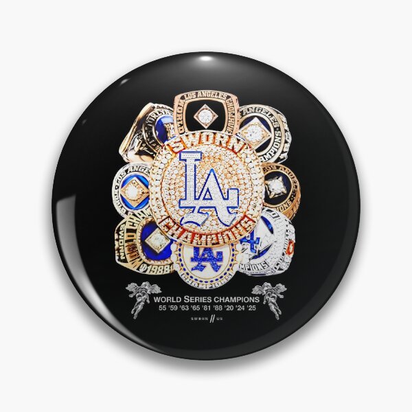 Item preview, Los Angeles Dodgers World Series Champions 55 59 63 65 81 88 20 24 25 Sworn Us designed and sold by vizdraws.