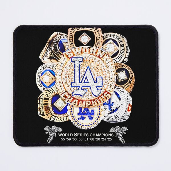 Item preview, Los Angeles Dodgers World Series Champions 55 59 63 65 81 88 20 24 25 Sworn Us designed and sold by vizdraws.