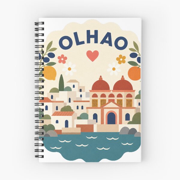 Item preview, Olhao Portugal Travel Souvenir Modern Folk Art designed and sold by VisualArtsOasis.