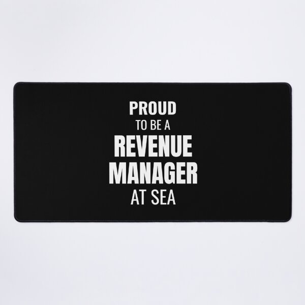 Item preview, Proud to be a Revenue Manager at Sea (White) designed and sold by ShipCrewNation.