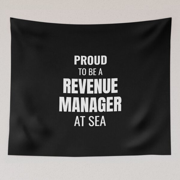 Item preview, Proud to be a Revenue Manager at Sea (White) designed and sold by ShipCrewNation.