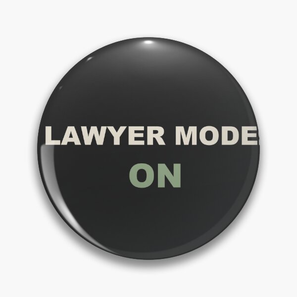 Item preview, Lawyer Mode: On - Lawyer designed and sold by RetroThreadWorks.