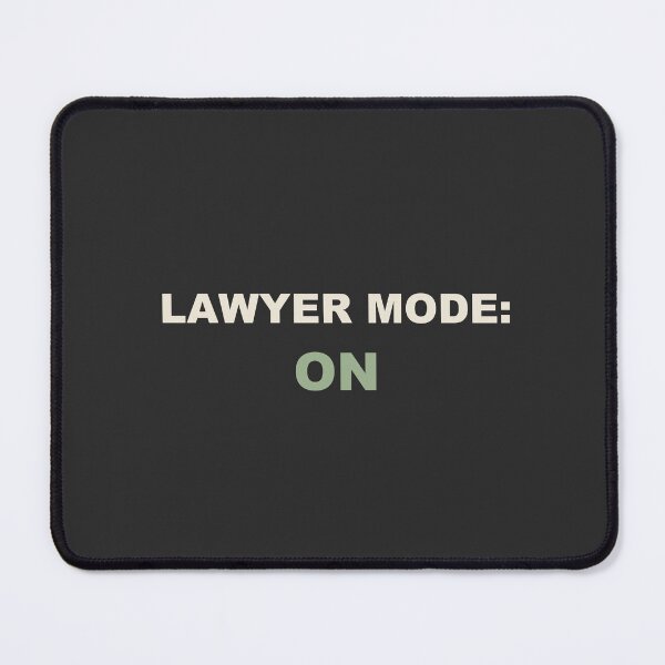 Item preview, Lawyer Mode: On - Lawyer designed and sold by RetroThreadWorks.