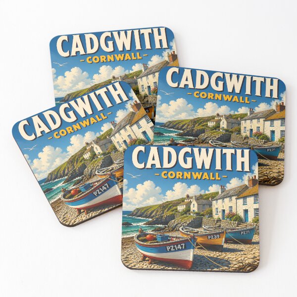 Item preview, Cadgwith Cornwall - Scenic Coastal Destinations designed and sold by LSVart.