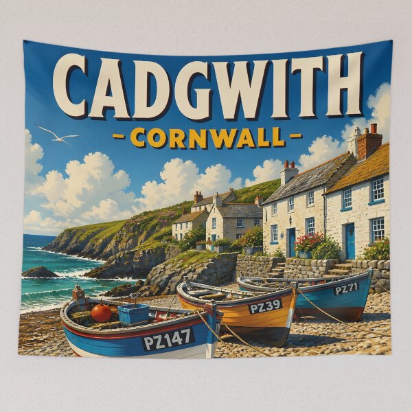 Item preview, Cadgwith Cornwall - Scenic Coastal Destinations designed and sold by LSVart.