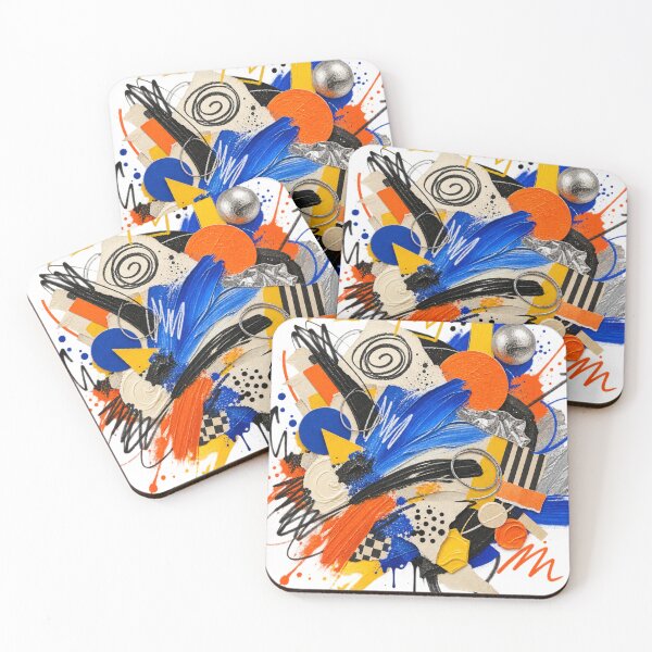 Item preview, Controlled Chaos – Modern Mixed Media Abstract designed and sold by moditeck.