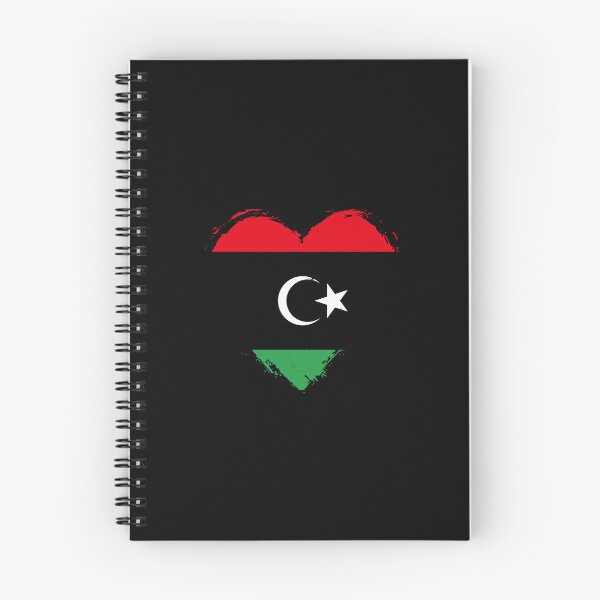 Item preview, Distressed Libya Flag Heart LY designed and sold by shitpostee.