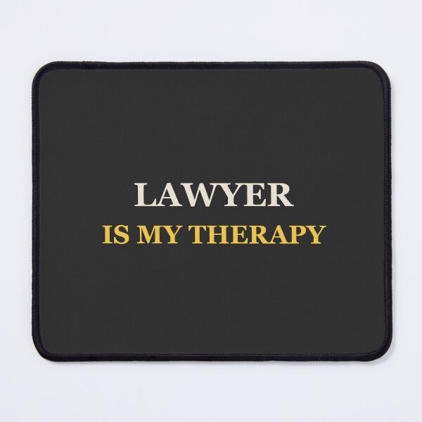 Item preview, Lawyer Is My Therapy - Lawyer designed and sold by RetroThreadWorks.