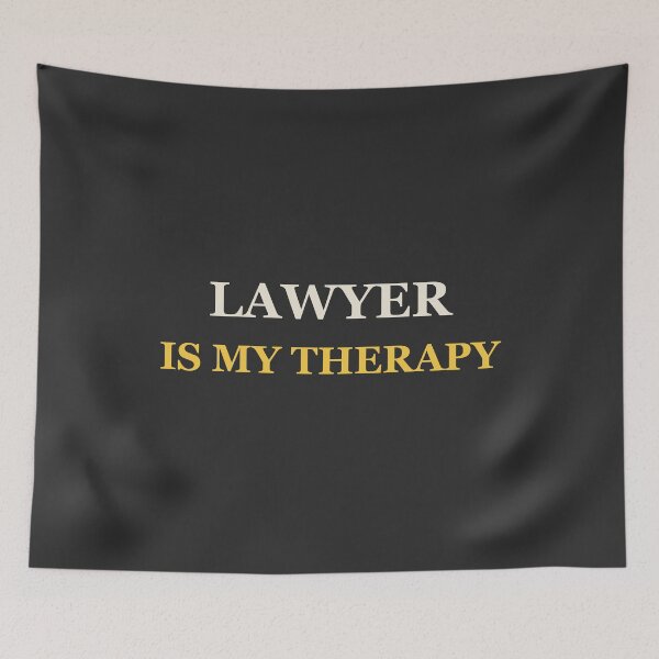 Item preview, Lawyer Is My Therapy - Lawyer designed and sold by RetroThreadWorks.