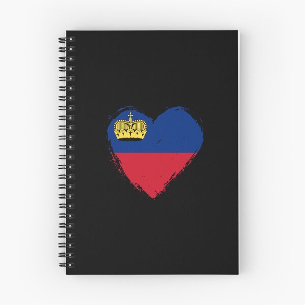 Item preview, Distressed Liechtenstein Flag Heart LI designed and sold by shitpostee.