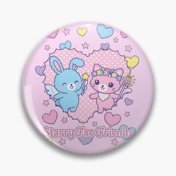 Item preview, Starry Fae Friends Cute Kawaii Magical Bunny And C designed and sold by Doce Caos Criativo.