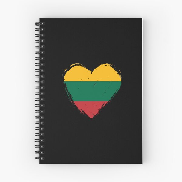 Item preview, Distressed Lithuania Flag Heart LT designed and sold by shitpostee.