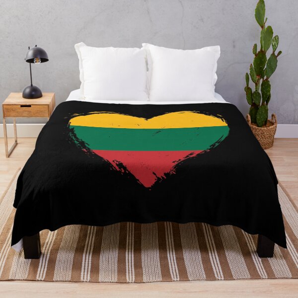 Item preview, Distressed Lithuania Flag Heart LT designed and sold by shitpostee.