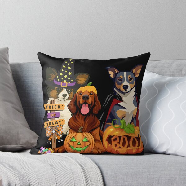 Item preview, Trick or Treat — Halloween Dog Illustration designed and sold by Charlie's Pop-Up.