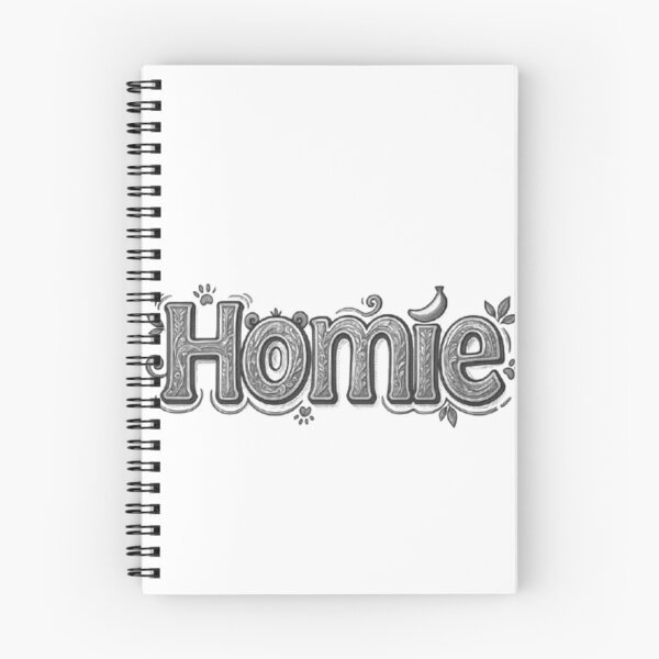 Item preview, Homie typography art designed and sold by Ngraved06.