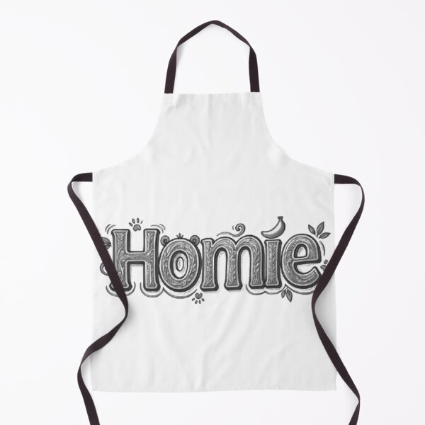 Item preview, Homie typography art designed and sold by Ngraved06.