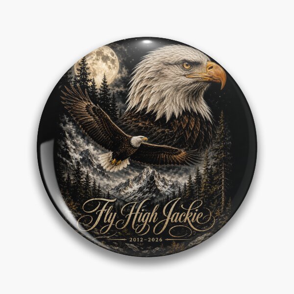 Item preview, Jackie Eagle free fly freedom designed and sold by Starry Night Creative Art.