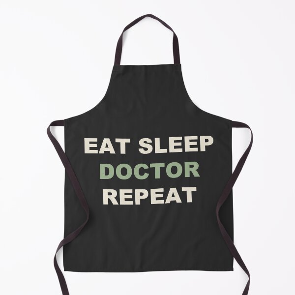 Item preview, Eat Sleep Doctor Repeat - Doctor designed and sold by RetroThreadWorks.