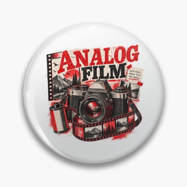 Item preview, Analog Film Vintage SLR Camera Overprint Art designed and sold by Mdozet.