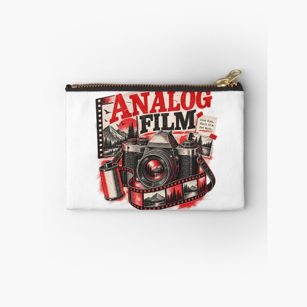 Item preview, Analog Film Vintage SLR Camera Overprint Art designed and sold by Mdozet.