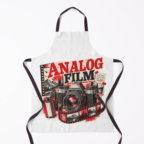 Item preview, Analog Film Vintage SLR Camera Overprint Art designed and sold by Mdozet.