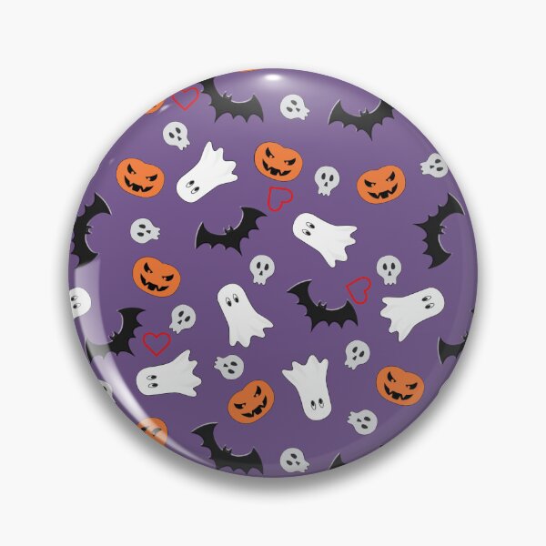 Artikelvorschau, Niedliches Hallween-Druck-Allover-Muster entworfen und verkauft von CursedButCute1.