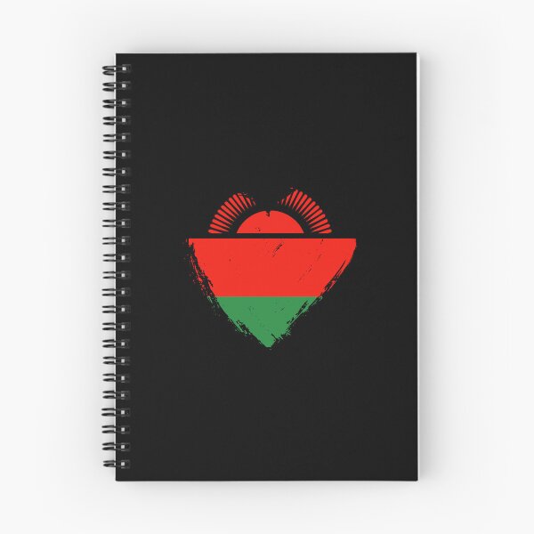Item preview, Distressed Malawi Flag Heart MW designed and sold by shitpostee.