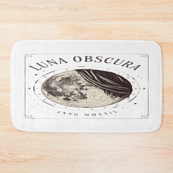 Item preview, Luna Obscura – Vintage Gothic Veiled Moon Design designed and sold by Midnight Veil Designs.