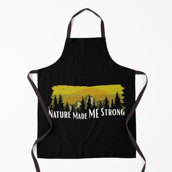 Item preview, Nature Made Me Strong Mountain Forest Vintage Outdoors designed and sold by SK ArtNest.