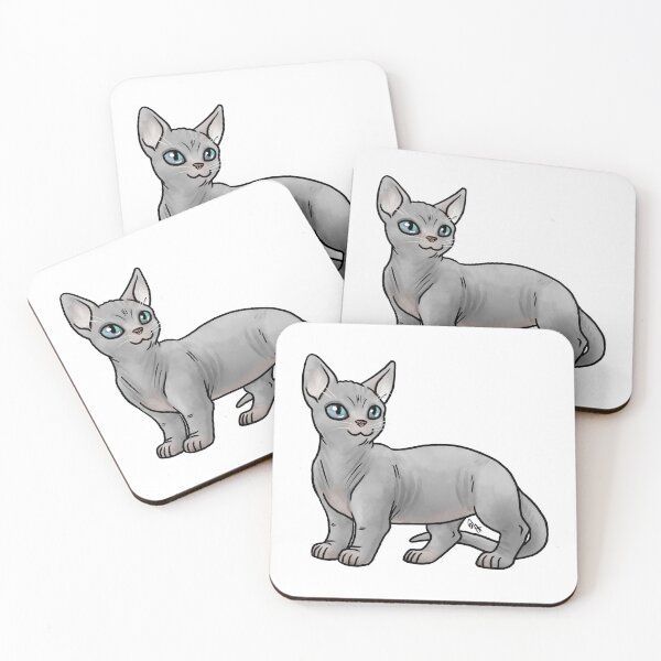 Item preview, Cat - Bambino - Gray designed and sold by Jennifer Stolzer.