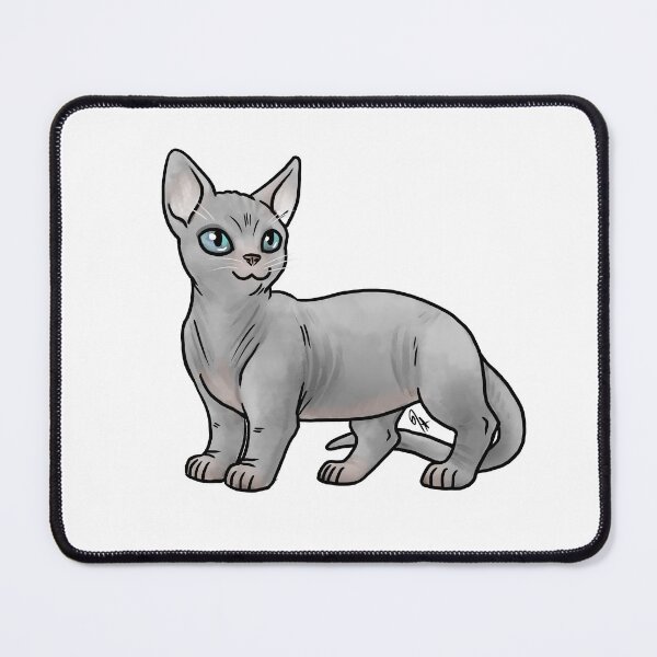 Item preview, Cat - Bambino - Gray designed and sold by Jennifer Stolzer.