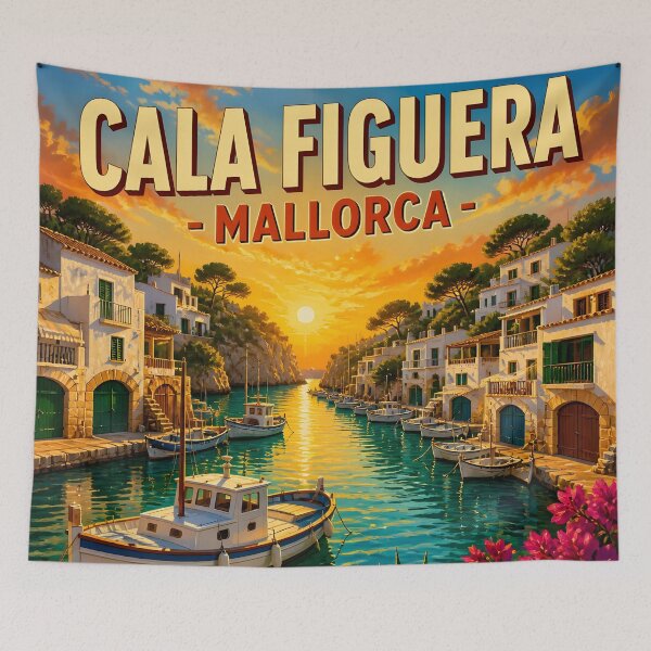 Item preview, Cala Figuera Mallorca - Scenic Travel Destinations designed and sold by LSVart.