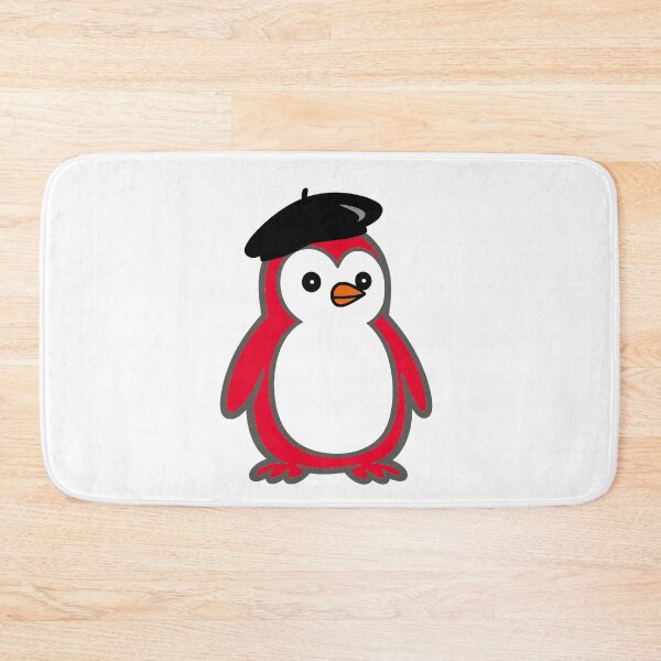 Item preview, Pippo French Beret | Minimalist penguin in France look designed and sold by Pippo-Penguin.