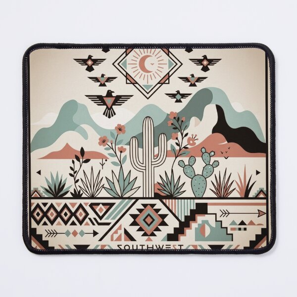 Item preview, Southwest Tribal Desert Mountains  designed and sold by WeaveSphere.