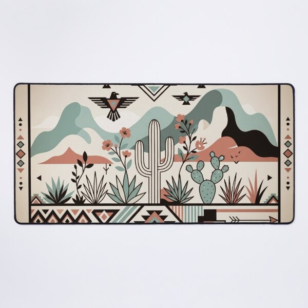Item preview, Southwest Tribal Desert Mountains  designed and sold by WeaveSphere.