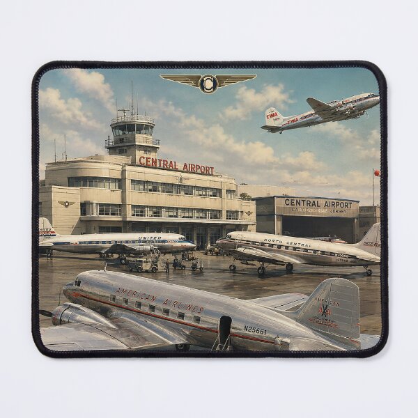 Item preview, Central Airport Camden NJ 1929–1957 – Vintage Philadelphia Aviation designed and sold by RetroAviation.