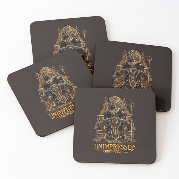 Item preview, Anubis – Unimpressed for Eternity | Egyptian God of Death designed and sold by thelastseat.