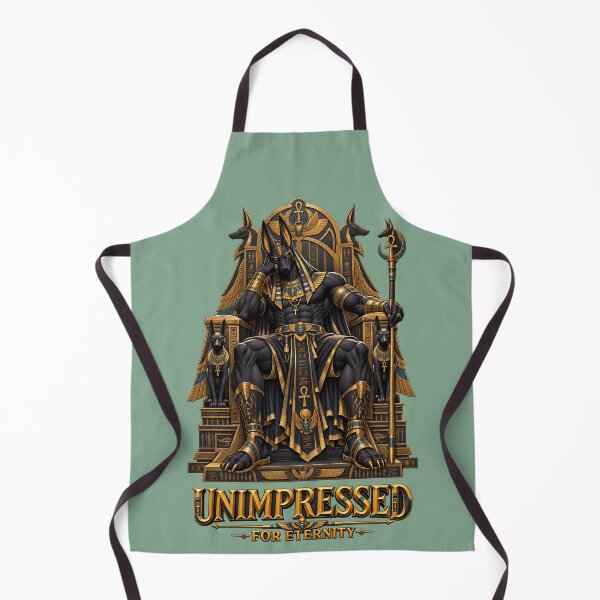 Item preview, Anubis – Unimpressed for Eternity | Egyptian God of Death designed and sold by thelastseat.