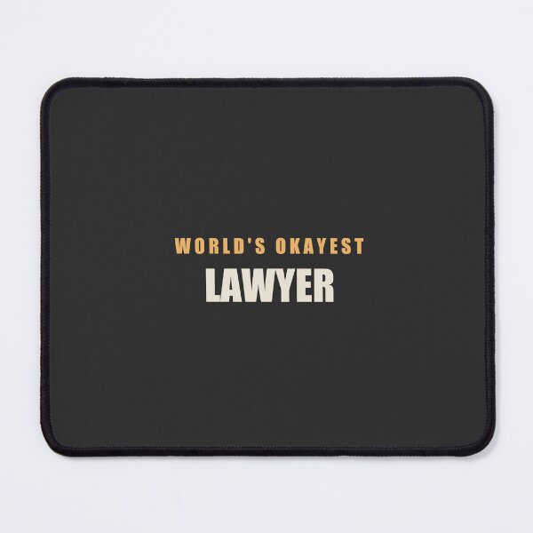 Item preview, World's Okayest Lawyer - Lawyer designed and sold by RetroThreadWorks.