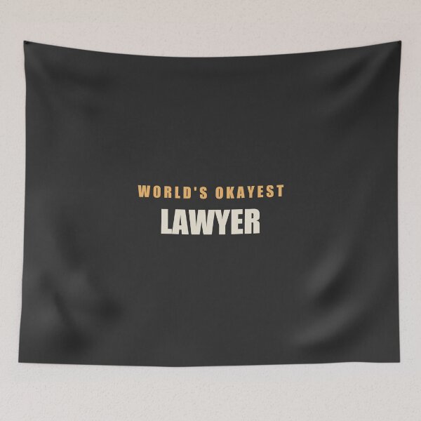Item preview, World's Okayest Lawyer - Lawyer designed and sold by RetroThreadWorks.
