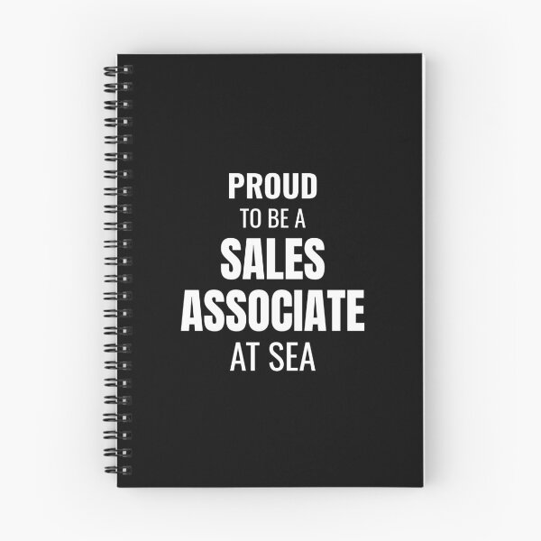 Item preview, Proud to be a Sales Associate at Sea (White) designed and sold by ShipCrewNation.