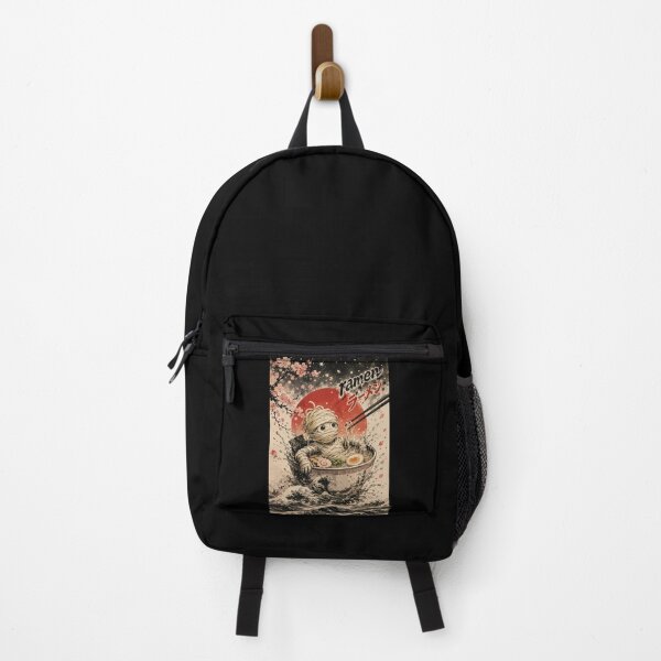 Item preview, Noodle Mummy bath Ramen Sumie Japanese Vintage designed and sold by TomFrontierArt.