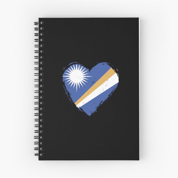 Item preview, Distressed Marshall Islands Flag Heart MH designed and sold by shitpostee.