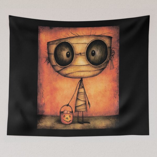 Item preview, Frankenstein's Monster and the Moon. Halloween. designed and sold by MagelliShop.