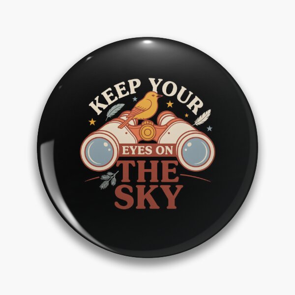 Item preview, Keep Your Eyes on the Sky T Shirt, Birding Shirt, Nature Lover Tee, Birdwatching Gift designed and sold by Daily Mood Tees.