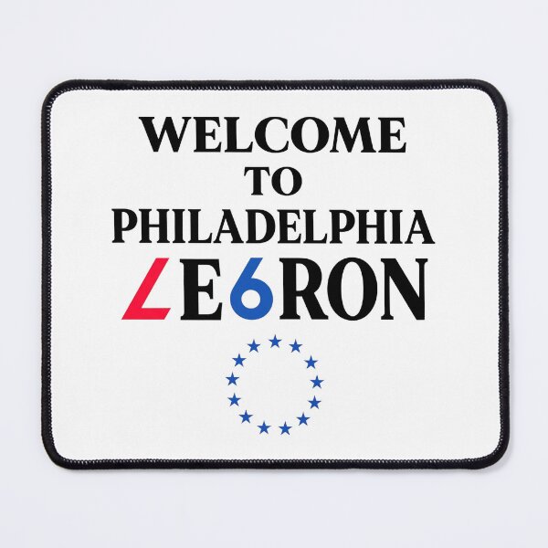 Item preview, LeBron James Welcome To Philadelphia 76ers designed and sold by vizdraws.
