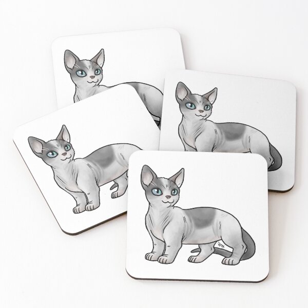 Item preview, Cat - Bambino - Black and White designed and sold by Jennifer Stolzer.