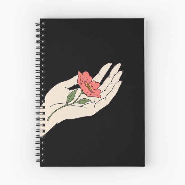 Item preview, Open Hand With Flower Minimal Line Art Gentle Botanical Symbol Kindness Growth Hope Vector Illustration designed and sold by OnPointOutfits.