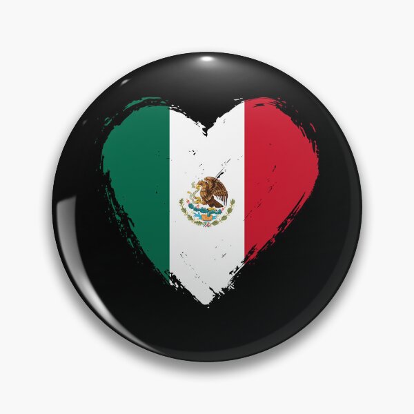 Item preview, Distressed Mexico Flag Heart MX designed and sold by shitpostee.